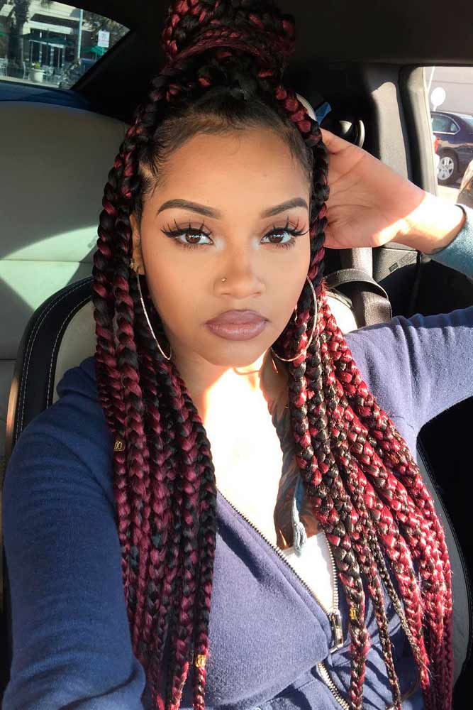 Favorite Stylish Box Braids Hairstyles Lovehairstyles Com