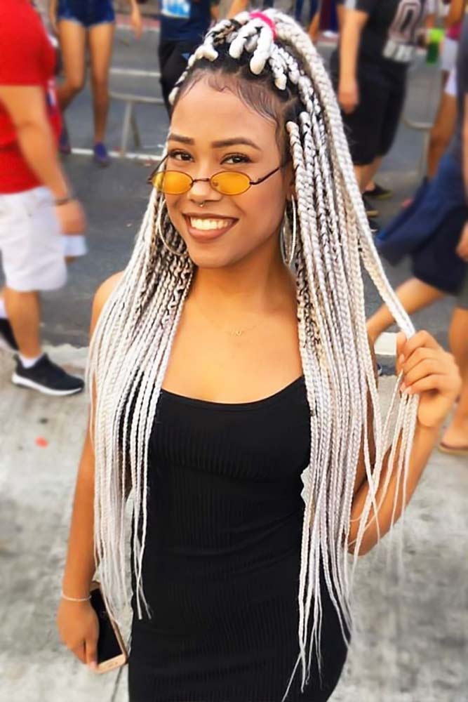 Box Braids Hairstyles For Stylish 22 Look Love Hairstyle