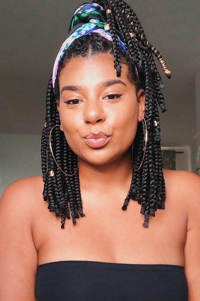 medium vs small box braids