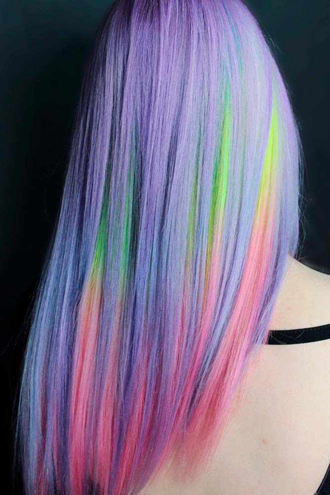 40 Wonderful Cotton Candy Hair Ideas