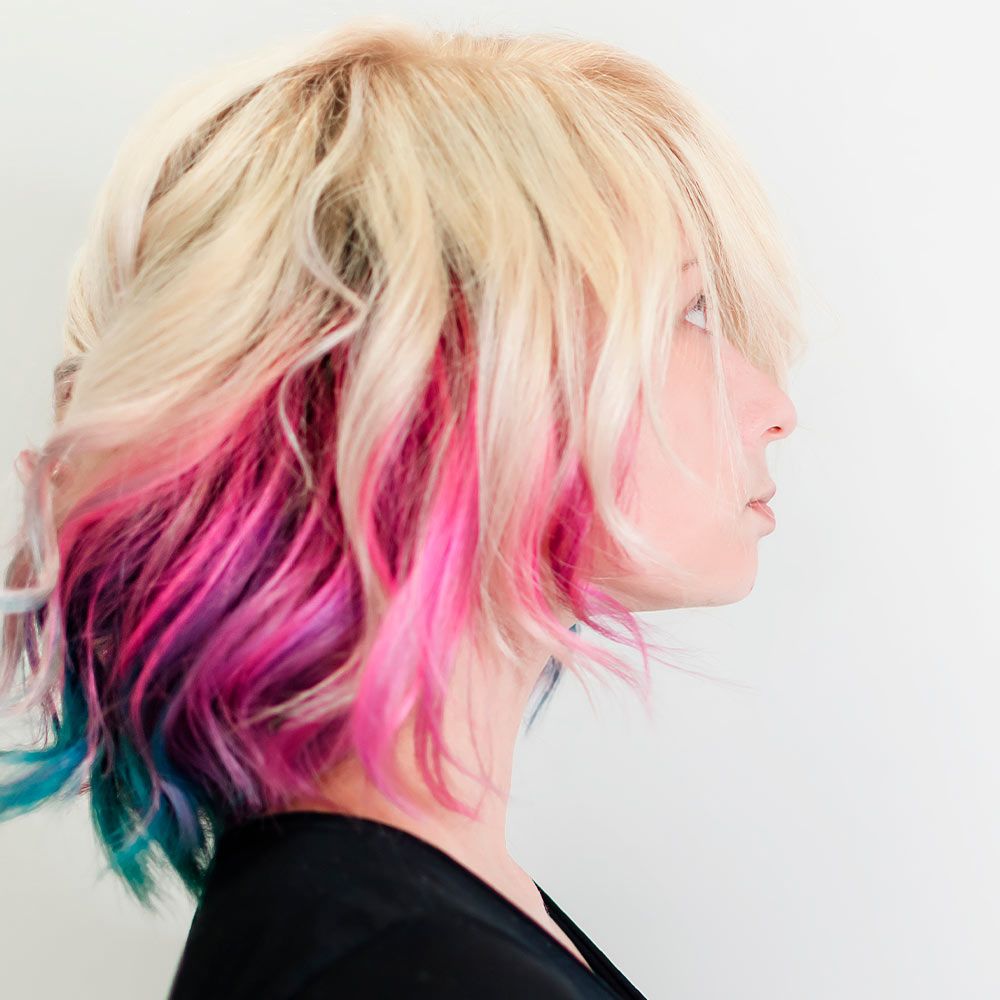 14 Wonderful Cotton Candy Hair Ideas