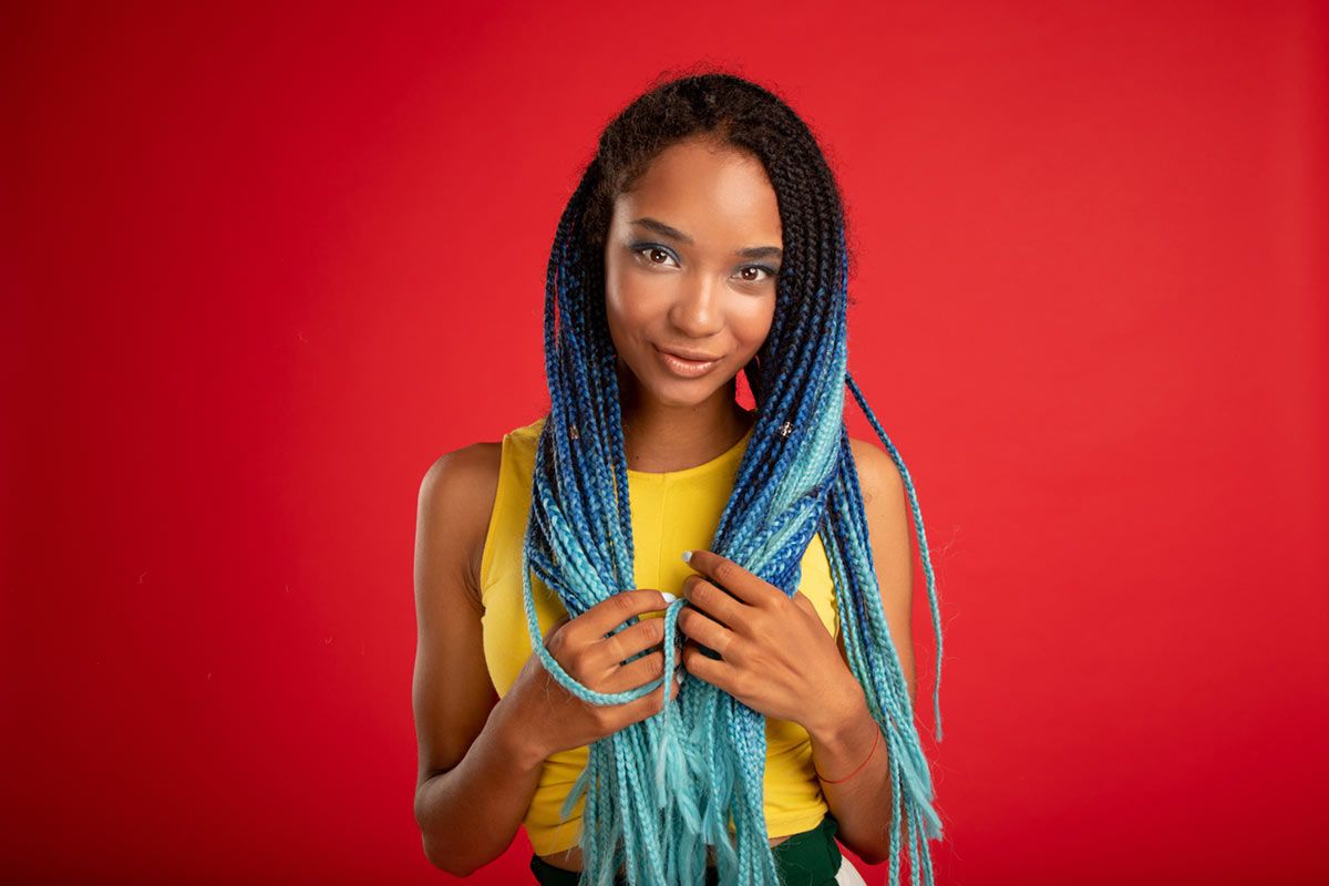 Adding a Pop of Color to Box Braids: A Guide to Incorporating Bold and Bright Hues into Your Hairstyle