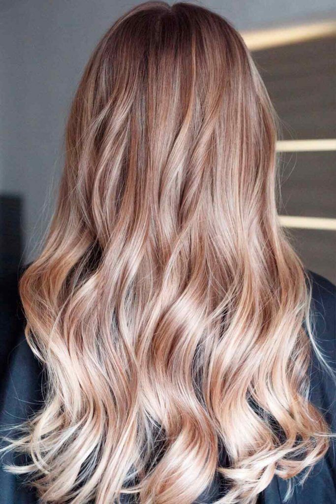 Sandy Beige Hair Color