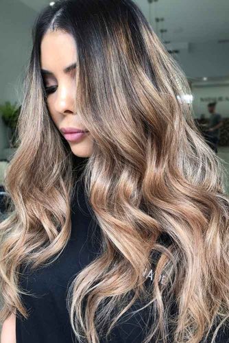 hair color - sandy beige ombre #brunette #ombre