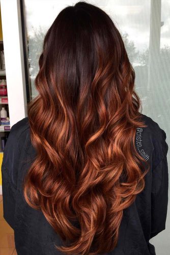 60 Stunning Examples of Dark Brown Hair With Highlights