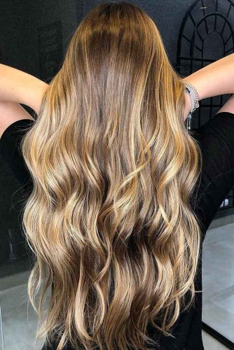 Golden Honey Blonde Balayage