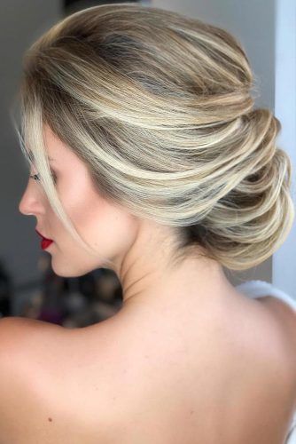 Balayage For Wedding Hairstyles #blondehair #updo