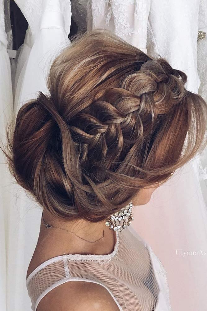 Heavenly Halo Updos for Long Hair