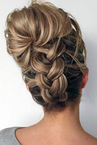 12 Updos For Medium Length Hair Lovehairstyles Com