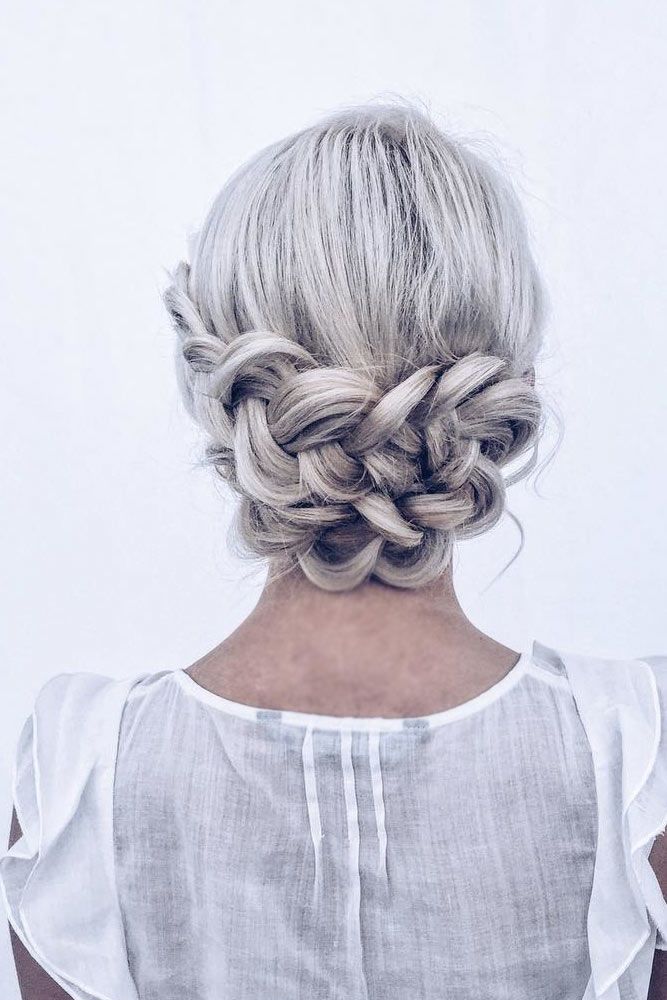 Try French Braids For That Special Day Low #mediumhair #updos