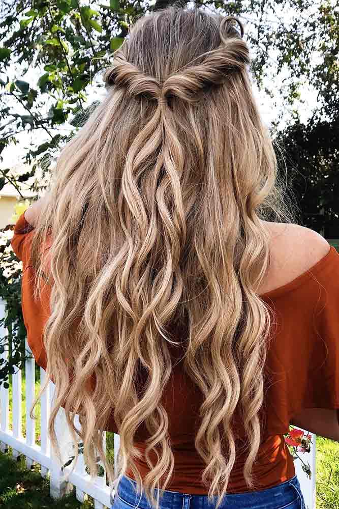 Half Up Half Down Charming Spring Hairstyles picture3