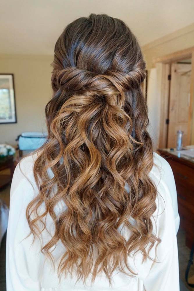 Half Up Bridesmaid Hairstyles Ideas to Check