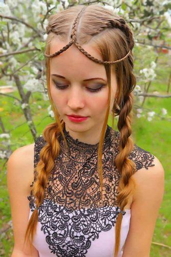 Truly Impressive Rope Braid Hairstyle