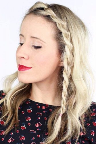 Side Rope Braids Styling #braids