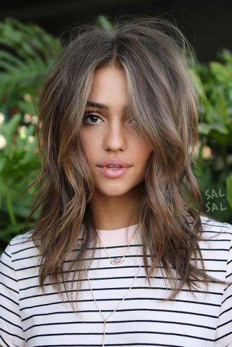 Long Layered Volume Haircut