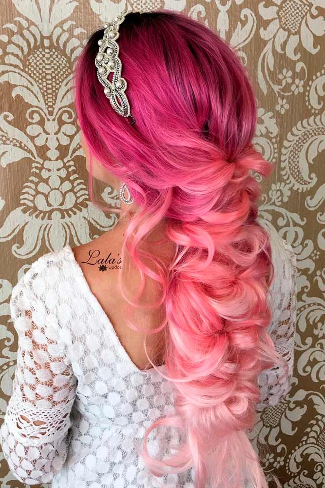 Hairstyles for Magenta Hair picture 1