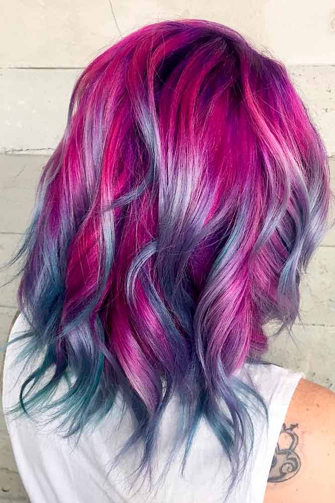 Vibrant Hair Color Streaks special Vibrant Hair purple hair red streaks  HD wallpaper  Peakpx