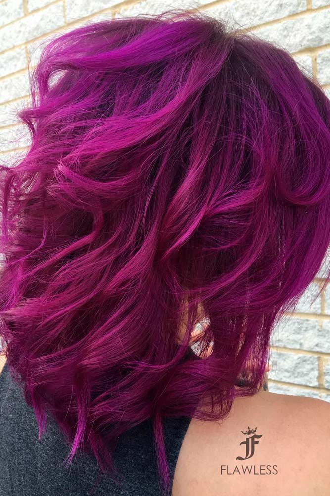 magenta purple hair dye