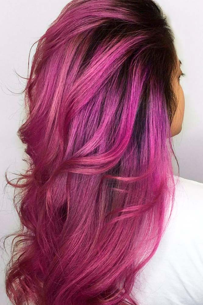 Magenta Balayage picture 3