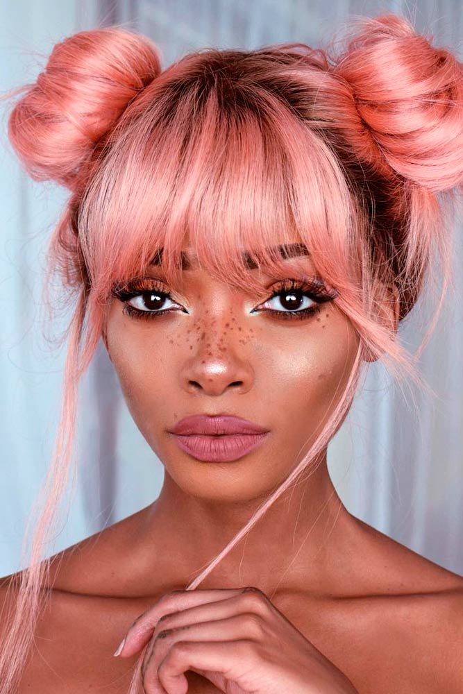 24 Popular Fringe Bangs Hairstyles For Women LoveHairStyles