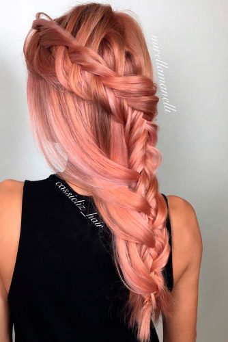 39 Rose Gold Hair Color Trends | LoveHairStyles.com