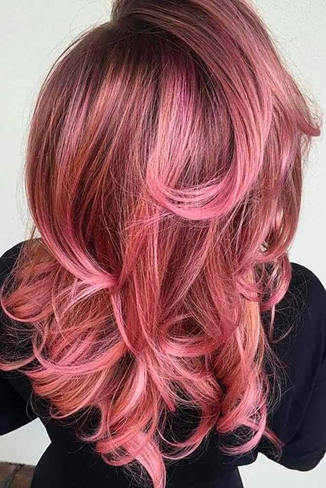 39 Rose Gold Hair Color Trends | LoveHairStyles.com