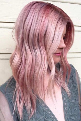 39 Rose Gold Hair Color Trends | LoveHairStyles.com