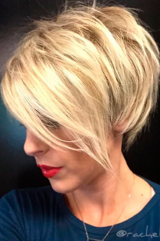 60 Ideas Of Wearing Short Layered Hair For Women