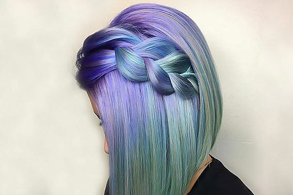 Braided Hairstyles for Your Purple Hair