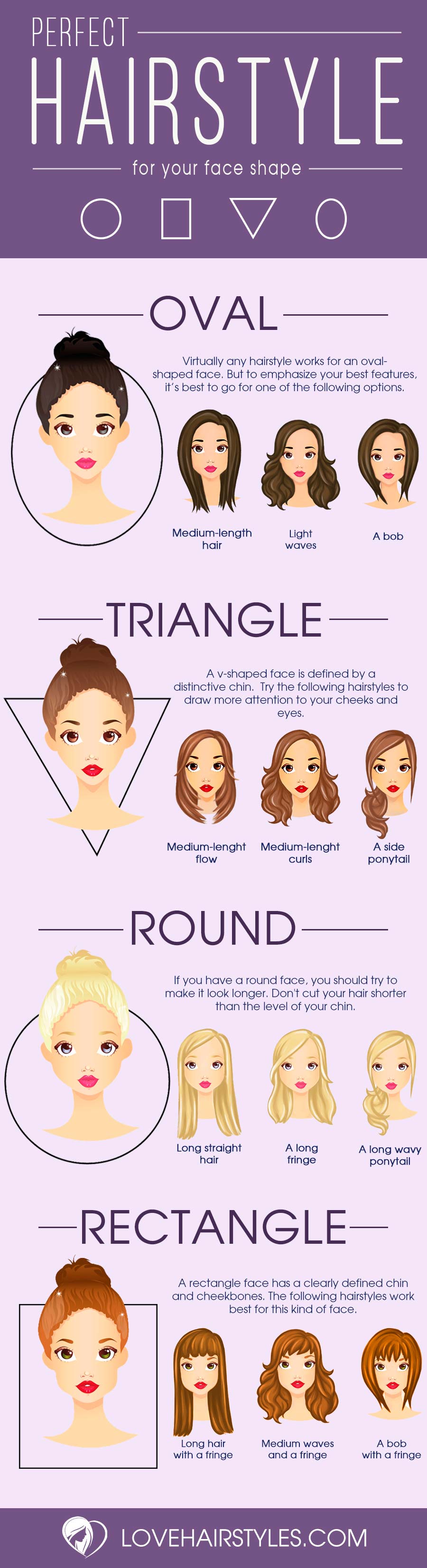 medium hairstyles for women with round faces and thick hair