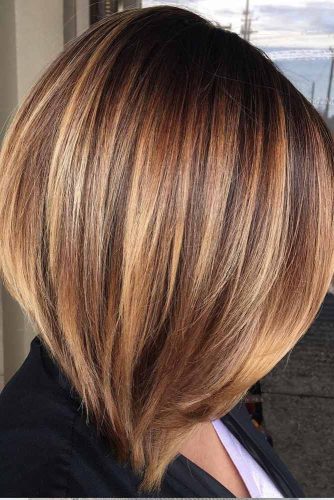 medium bob haircut thick hair