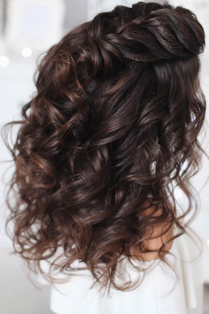 Half-Up Headband Braid #mediumhair #mediumhairstyles