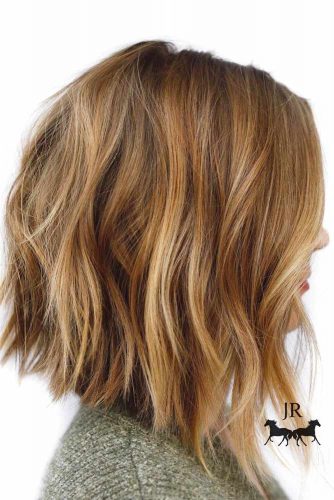medium length hairstyles for thick hair