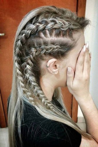 Vikings Lagertha Hair Tutorial  LoveHairStyles.com