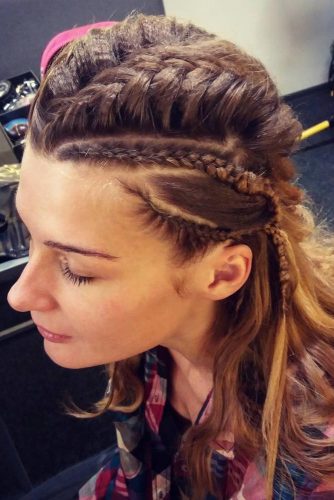 Vikings Lagertha Hair Tutorial  LoveHairStyles.com