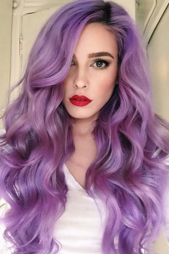 13 Violet Hair Color Ideas to Look Glamorous | LoveHairStyles