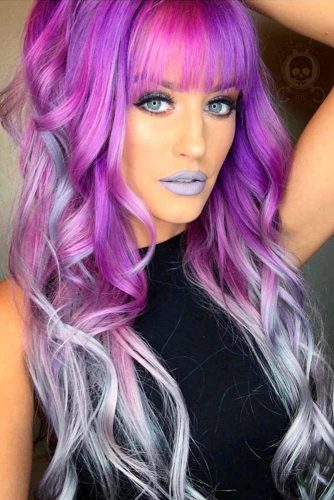 Violet Ombre in a Mix with Other Colors picture2