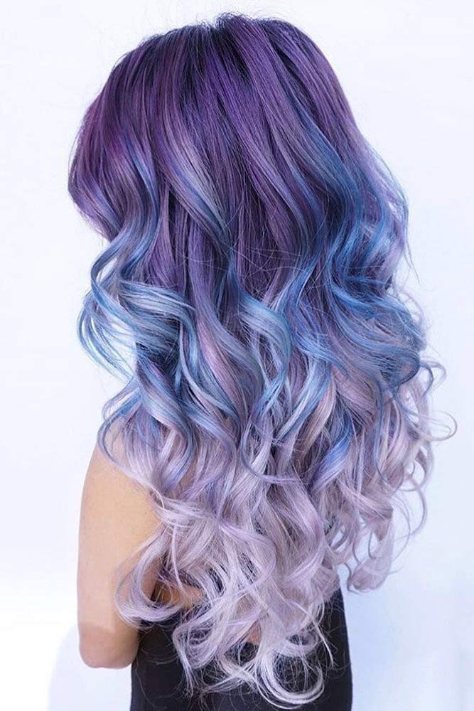 Glamorous Violet Hair Color Ideas