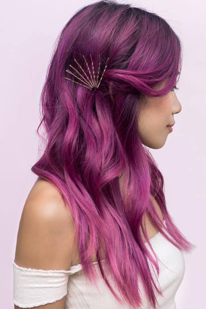 Colorful Hairstyles with Pins picture1