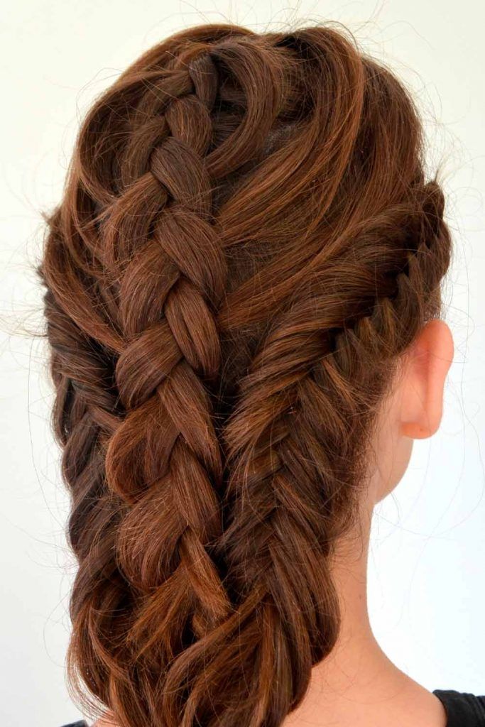 Stacked Braid Hairstyles