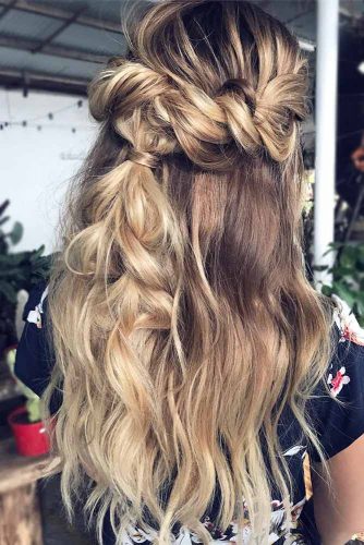 Half Up Half Down Winter Hair Styles picture1