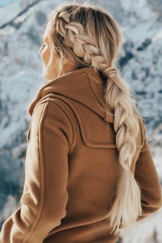 Side Braids Pony #braids