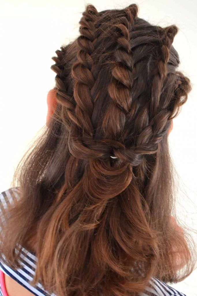 Braided Half-Up Styles