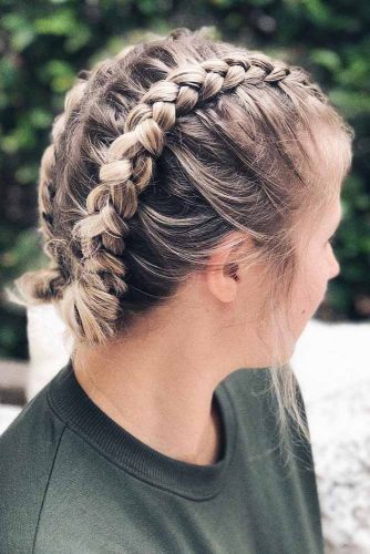 braided hairstyles for short hair