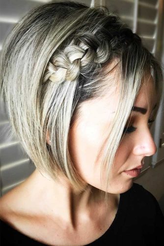 30 Cute Braided Hairstyles For Short Hair Lovehairstyles Com