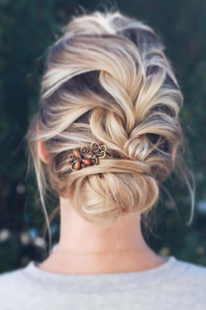 Faux Hawk Braid Hairstyles Blonde #braids #shorthair
