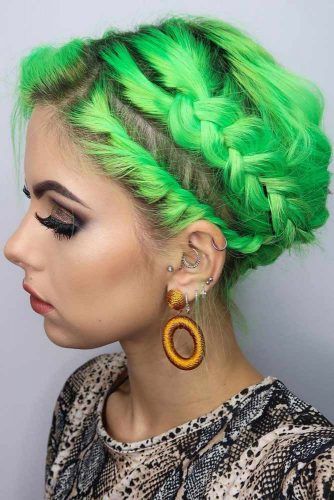 30 Cute Braided Hairstyles For Short Hair Lovehairstyles Com