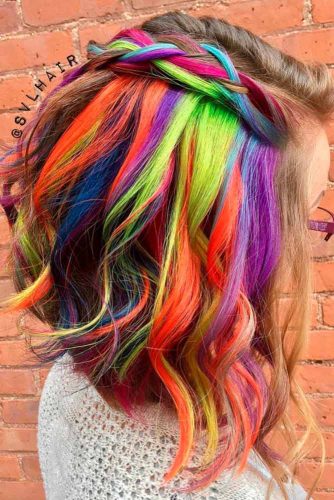 Beautiful Hidden Rainbow Hair picture2