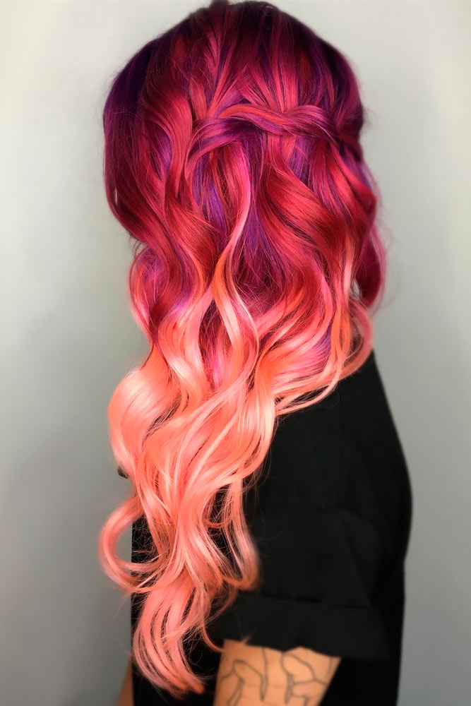 Ombre Ideas for Long Pink Hair picture 1