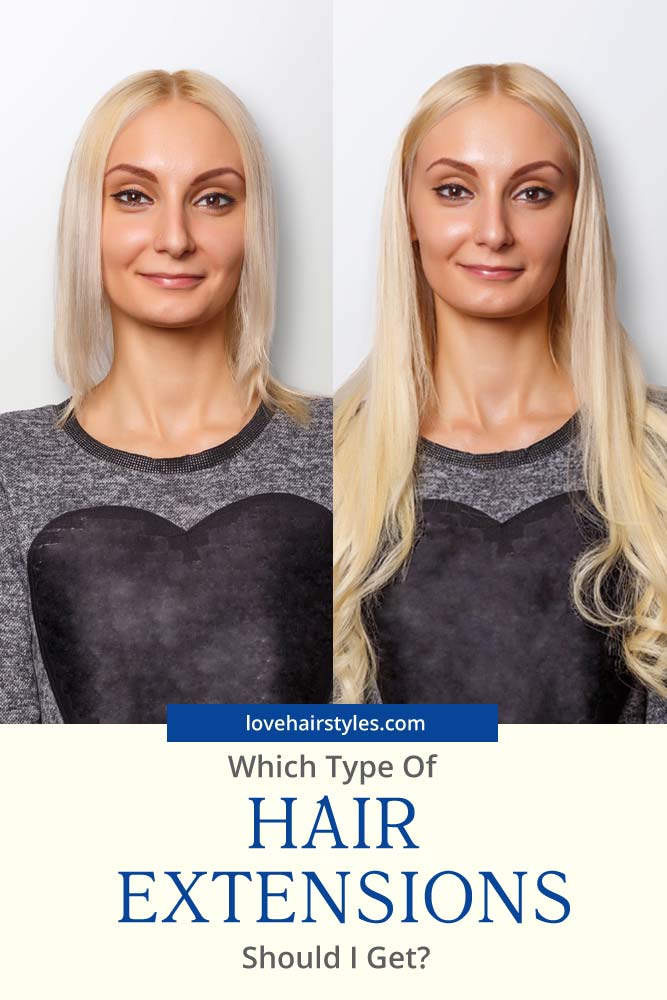 Which Type Of Hair Extensions Should I Get #hairextensions